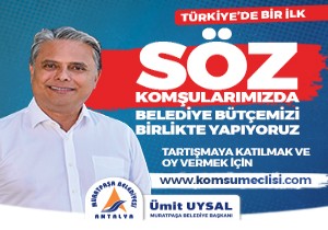 Muratpaa Belediyesi 2021  btesi oylamas balad